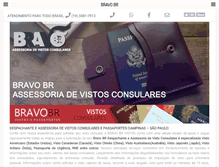 Tablet Screenshot of bravobr.com.br